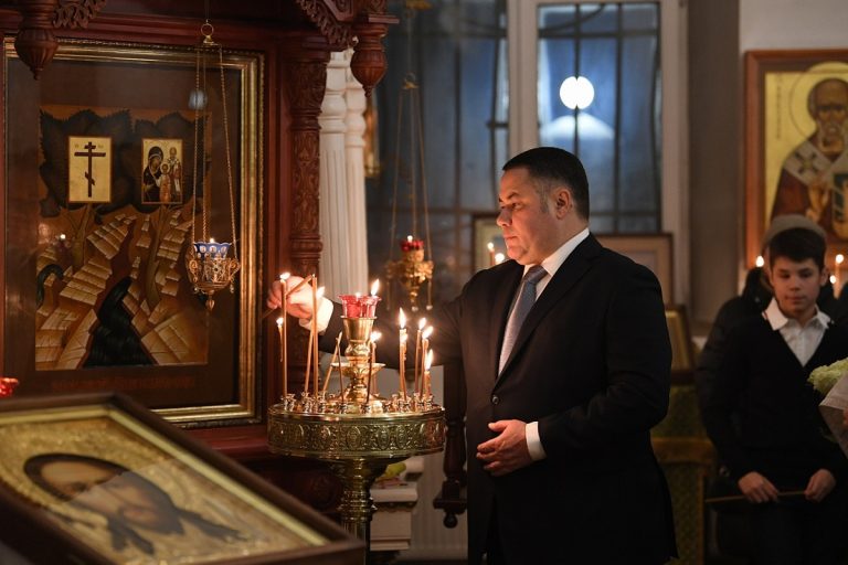 Губернатор Тверской области отправился встречать Рождество в Ржев