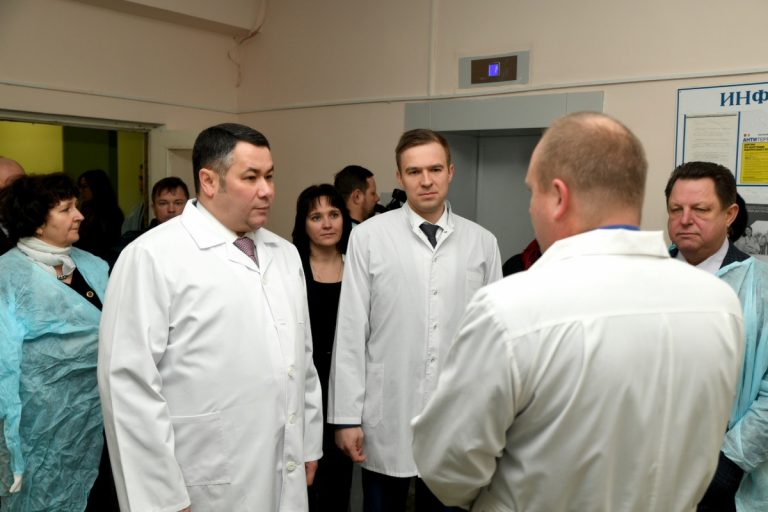 Игорь Руденя: В Кимрах будем делать капитальный ремонт и модернизацию центральной районной больницы