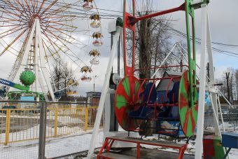 В Городском саду Твери появился новый аттракцион