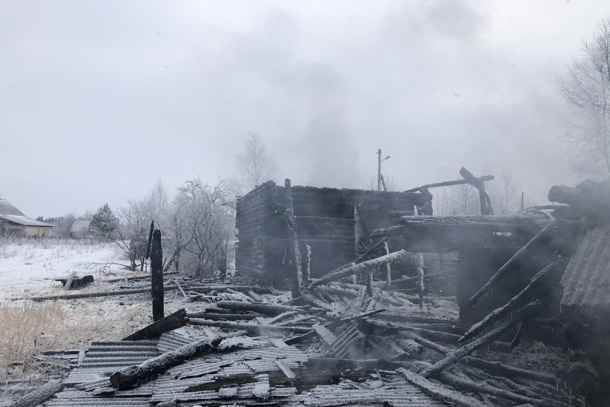 Пожар в частном доме в Тверской области унёс жизнь 84-летней пенсионерки