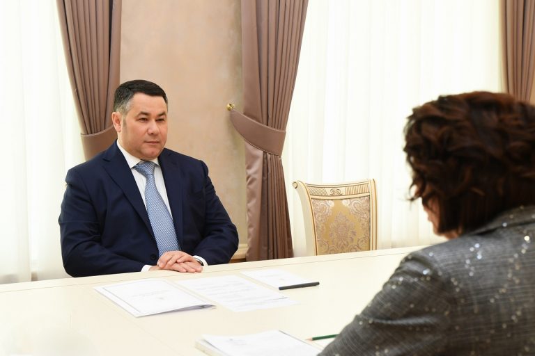 Игорь Руденя обсудил с главой Кувшиновского района развитие территории