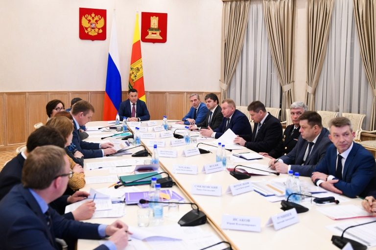 В Правительстве Тверской области обсудили ход внедрения новой модели пассажирских перевозок