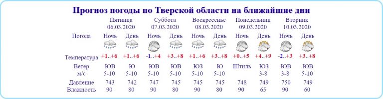 В Тверской области ожидается метель