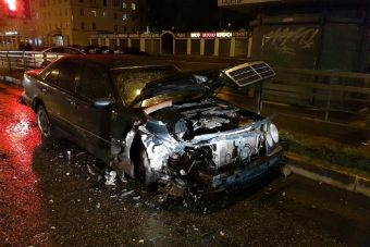 На Петербургском шоссе в Твери столкнулись две легковушки