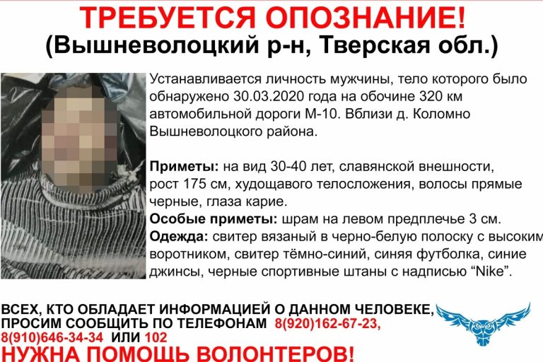На обочине М-10 в Тверской области обнаружен труп