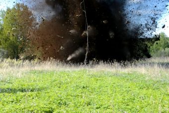 Под Тверью людей разбудил грохот ночных взрывов