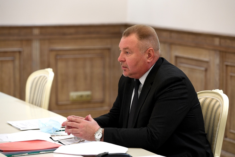 Губернатор Игорь Руденя провел встречу с главой Калининского района