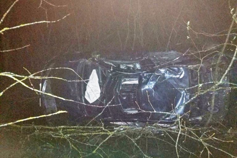 В Тверской области пьяный водитель получил тяжелые травмы в ДТП
