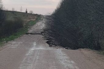 В Тверской области размывает дороги В Тверской области размывает дороги