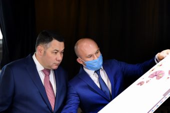 Губернатор Тверской области посетил компанию «Люксупак»