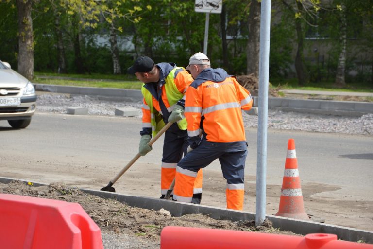В Заволжском районе Твери приступили к ремонту дорог