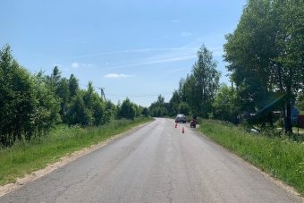 Стали известны подробности ДТП со скутеристом в Кимрском районе