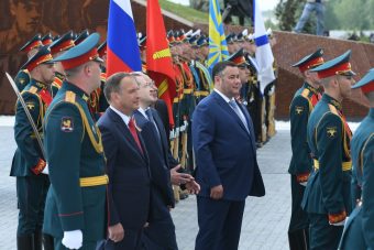 Владимир Путин открыл Ржевский мемориал Советскому солдату в Тверской области Владимир Путин открыл Ржевский мемориал Советскому солдату в Тверской области
