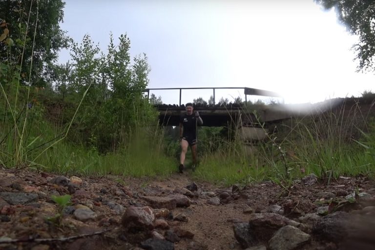 В Тверскую область на тренировку приехал член сборной Южной Кореи по биатлону