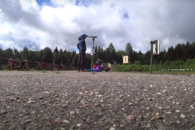 В Тверскую область на тренировку приехал член сборной Южной Кореи по биатлону