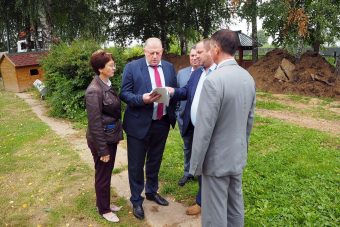 Председатель ЗС Тверской области Сергей Голубев ознакомился с положением дел в Зубцовском районе Председатель ЗС Тверской области Сергей Голубев ознакомился с положением дел в Зубцовском районе