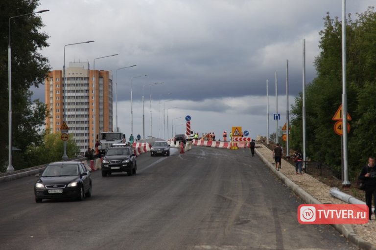 Крупский мост в Твери официально не принят в эксплуатацию