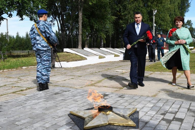 Игорь Руденя посетил с рабочим визитом Вышний Волочек