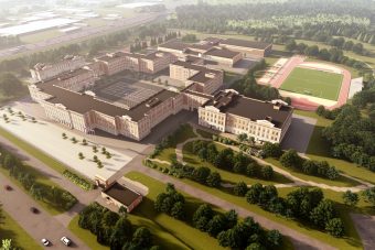 Учебно-административный корпус нового суворовского училища в Твери поставлен на кадастровый учет