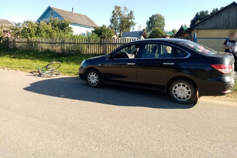 В Тверской области автоледи без прав сбила велосипедиста