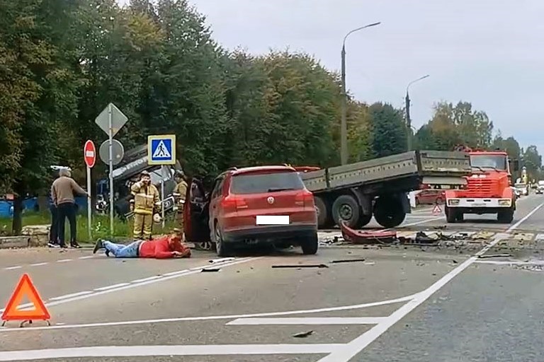 Чери на московском шоссе