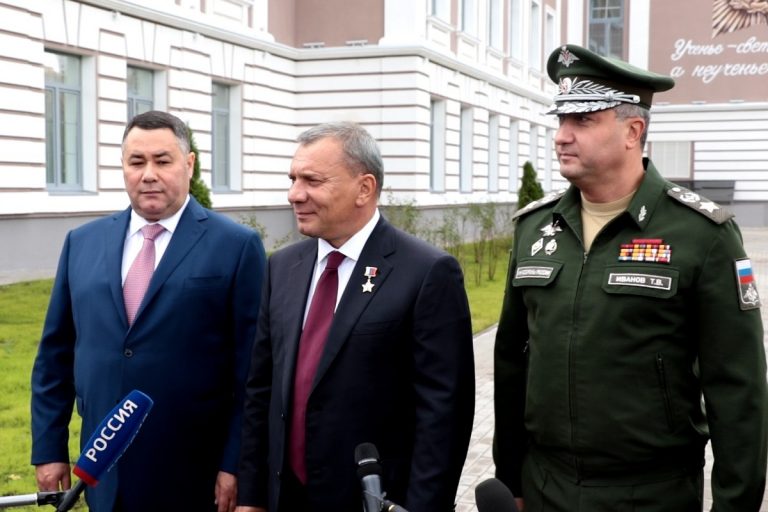 Открыт новый комплекс Тверского суворовского военного училища