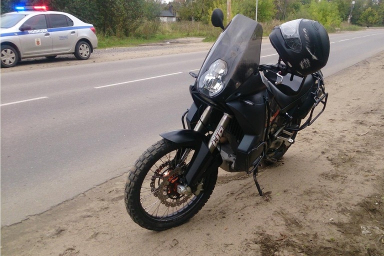 В Тверской области в ДТП пострадал мотоциклист