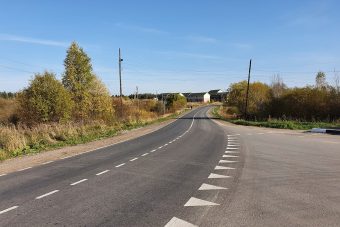 Отремонтирована главная дорога Фировского района
