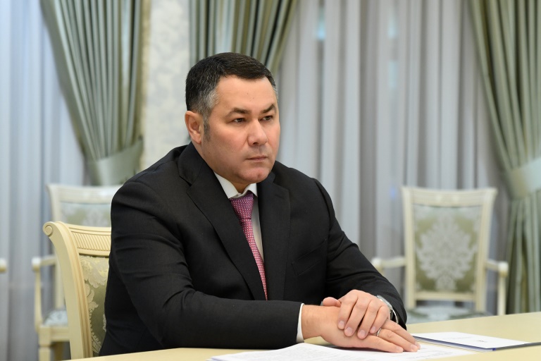 Губернатор Игорь Руденя обсудил развитие Твери с главой города Алексеем Огоньковым