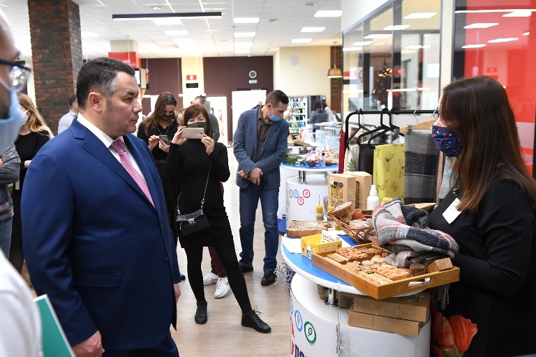 Губернатор Тверской области встретился с предпринимателями-участниками образовательных программ центра «Мой бизнес»