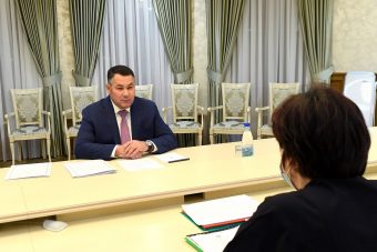 Губернатор Тверской области ориентировал главу Кимр на развитие медицины, строительство инфраструктуры и ремонт дорог