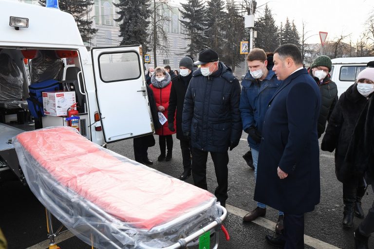 Медицинские учреждения Тверской области получили 22 автомобиля скорой помощи
