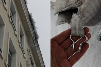 Тверские чиновники прокомментировали падение пласта снега на семью с младенцем в коляске Тверские чиновники прокомментировали падение пласта снега на семью с младенцем в коляске