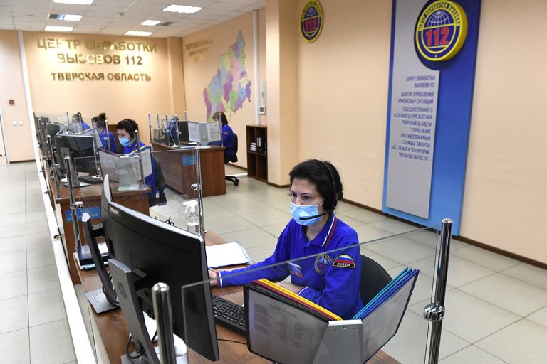 Губернатор и Министр здравоохранения РФ посетили диспетчерский центр СМП в Твери