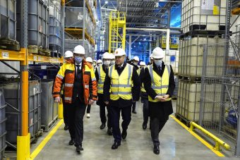 Губернатор Тверской области посетил предприятие "Шелл Нефть"