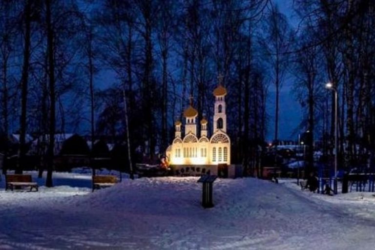 В Тверской области установили памятник затопленному городу