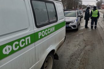 В Тверской области арестовали Audi злостного неплательщика алиментов