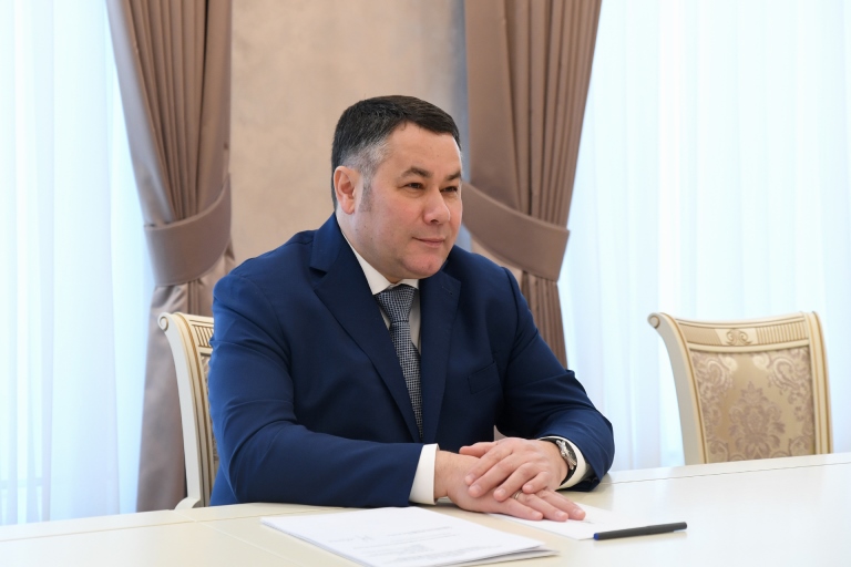 Игорь Руденя и Владимир Васильев обсудили перспективы развития Тверской области