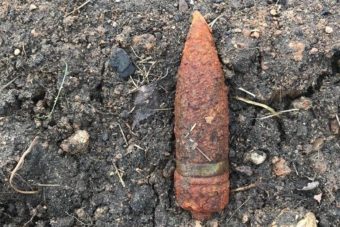 Во время строительства ж/д станции возле мемориала Советскому солдату во Ржеве обнаружен снаряд