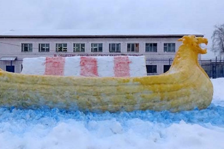 Подведены итоги конкурса снежных и ледяных фигур среди исправительных учреждений Тверской области
