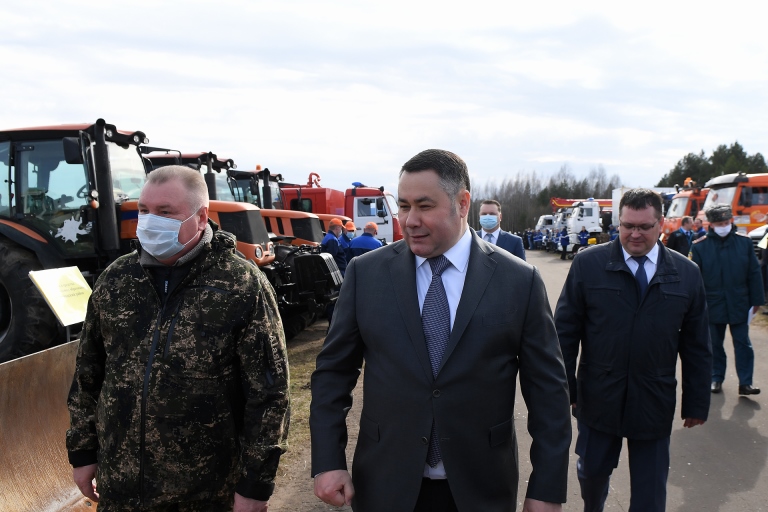 Игорь Руденя проверил готовность сил и средств Тверской области к пожароопасному периоду