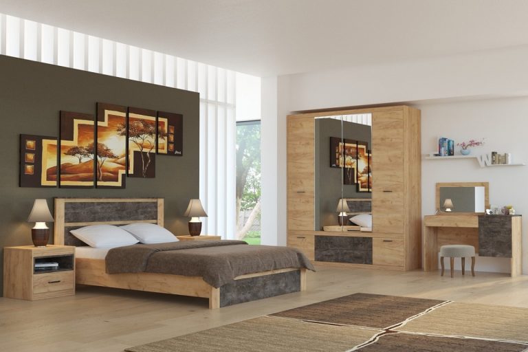 Уютные спальня и гостиная от мебельной компании «Спартак»