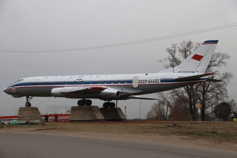 В Кимрах на голосование для благоустройства в 2022 году представят площадку у самолета Ту-124