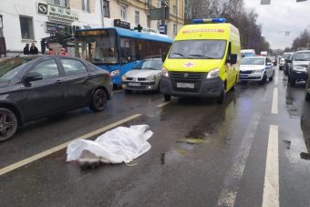 На проспекте Победы в Твери сбили насмерть пенсионерку
