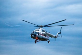 Вертолет санавиации экстренно доставил травмированного ребенка из Конаково в Тверь