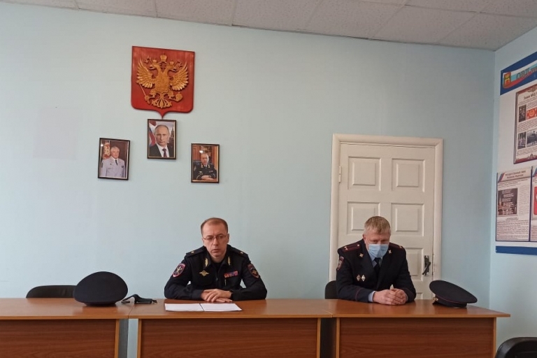 В Тверской области личному составу Калининского ОМВД представили нового начальника