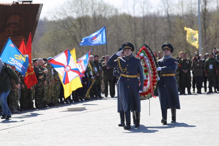 У мемориала Советскому солдату в Тверской области состоялось открытие международной экспедиции «Ржев. Калининский фронт»