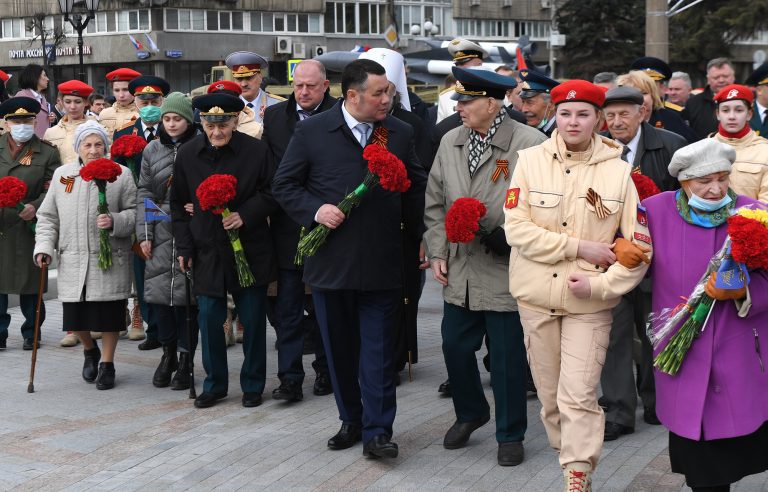 В Твери почтили память воинов Великой Отечественной войны