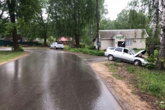 В Зубцовском районе пьяного водителя остановило дерево