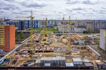 В Твери строят целый квартал для жителей Морозовских казарм